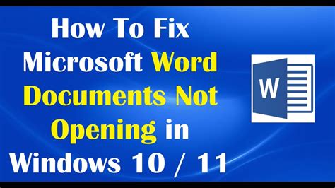 embedded document in word not opening