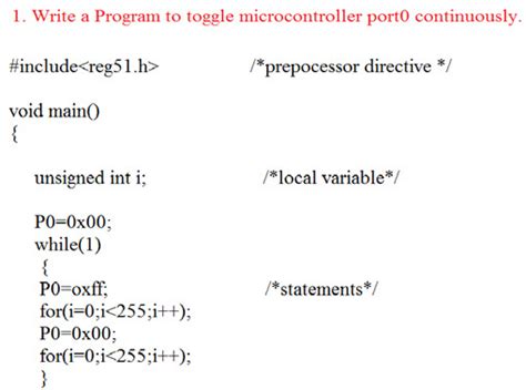 embedded programming examples