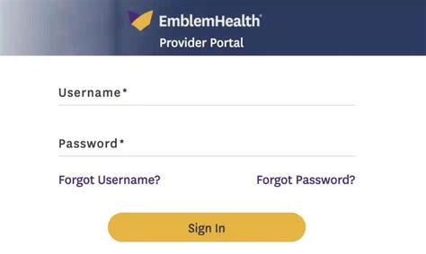 emblem health providers log in