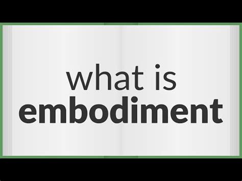 embodiment meaning in tamil with example sentence
