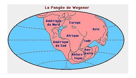 Emboitement Des Continents Activité Interne Du Globe La Tectonique Plaques En 4ème.