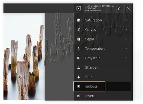Emboss Effect In Image Processing