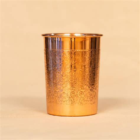 Embossed Copper Cup