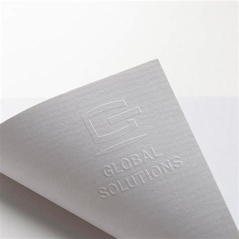 Embossed Paper Letterheads