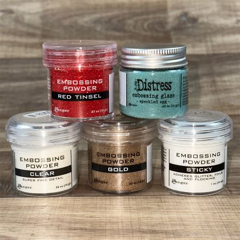 Embossing Powder Nedir