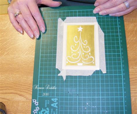 Embossing Stencil Light Box