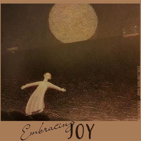 embracing the joy