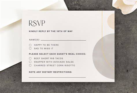 Embracing the RSVP Option