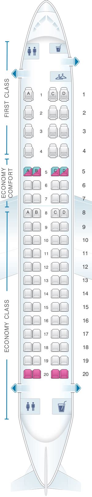 embraer 175 delta seating chart