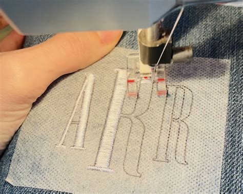 Embroider With A Sewing Machine