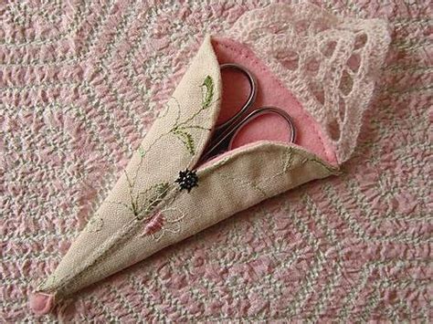 Embroidered Scissor Case Pattern