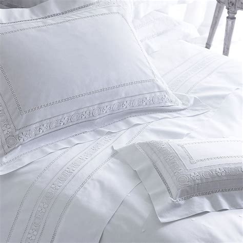 Embroidered White Sheets