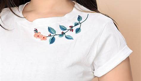 Embroidery Designs For Tops Floral Lace Up Crop Top ( Black ) Ale Accessories