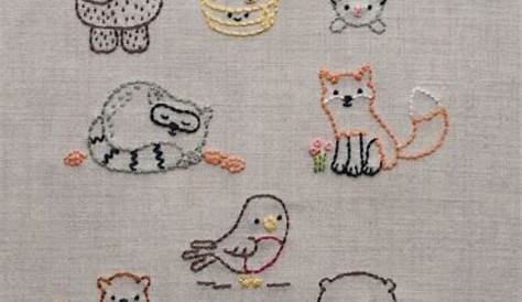 Embroidery Designs Simple Animals Llama Cross Stitch Pattern Alpaca Colorful