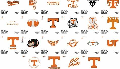 Embroidery Designs University Of Tennessee