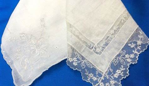 Embroidery Lace Handkerchiefs
