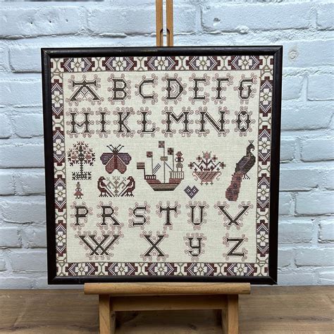 Embroidery Alphabet Sampler