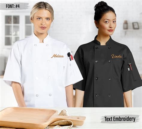 Embroidery Chef Coat