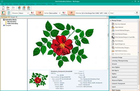 Embroidery Digitizing Software
