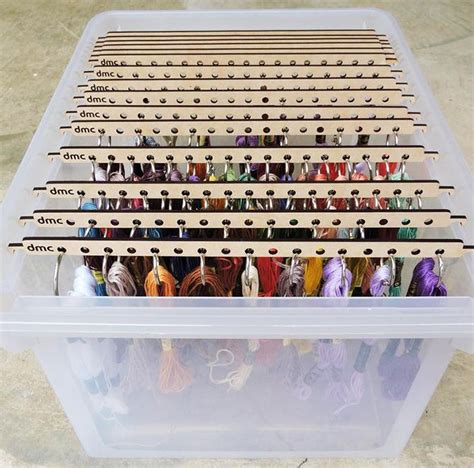 Embroidery Floss Storage