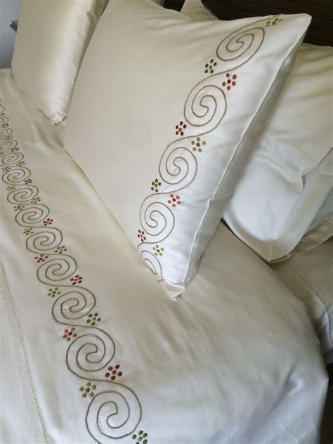 Embroidery On Bed Sheets
