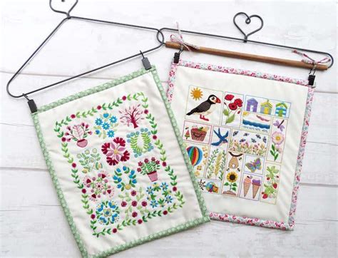 Embroidery Pattern Wall Hanging