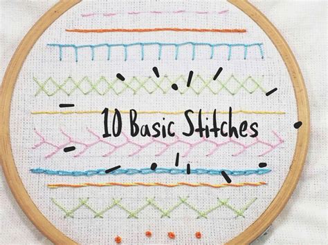 Embroidery Stitches Simple