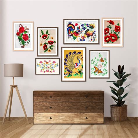 Embroidery Wall Set