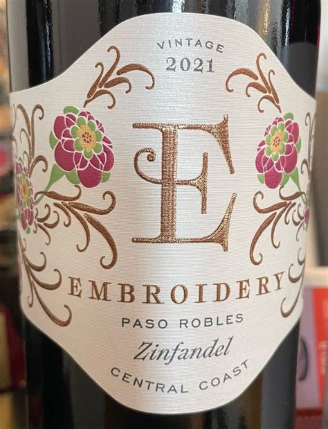 Embroidery Zinfandel