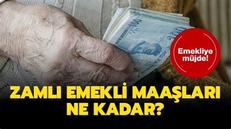 emekli maaşı zammı ne kadar oldu