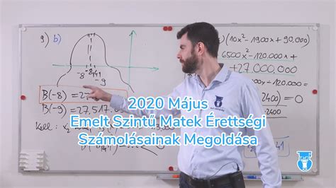 emelt matek érettségi feladatok 2020