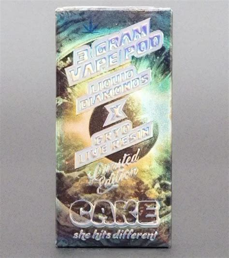 Emerald Cake Disposable