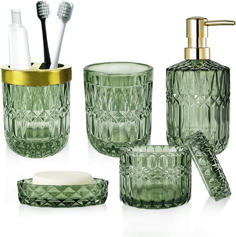 Emerald Green Bath Accessories