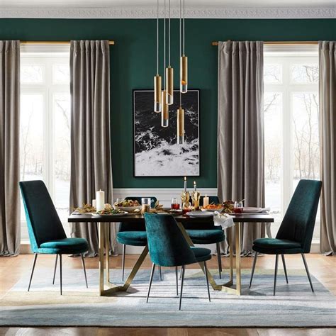 emerald green chairs