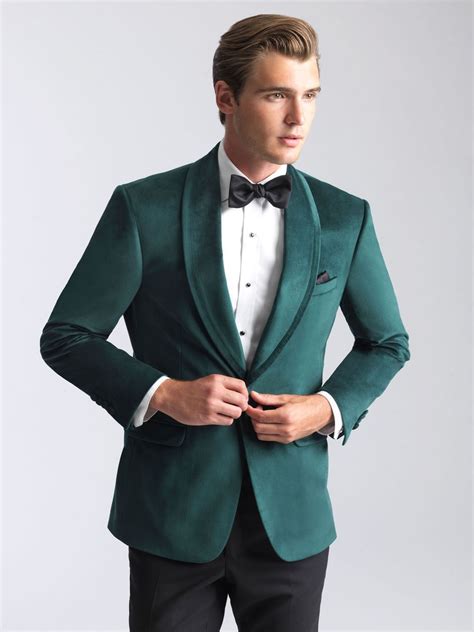 emerald green wedding tux