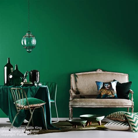 Emerald Paint Wall