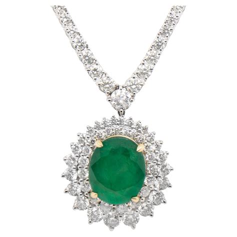 Emerald Pendant F