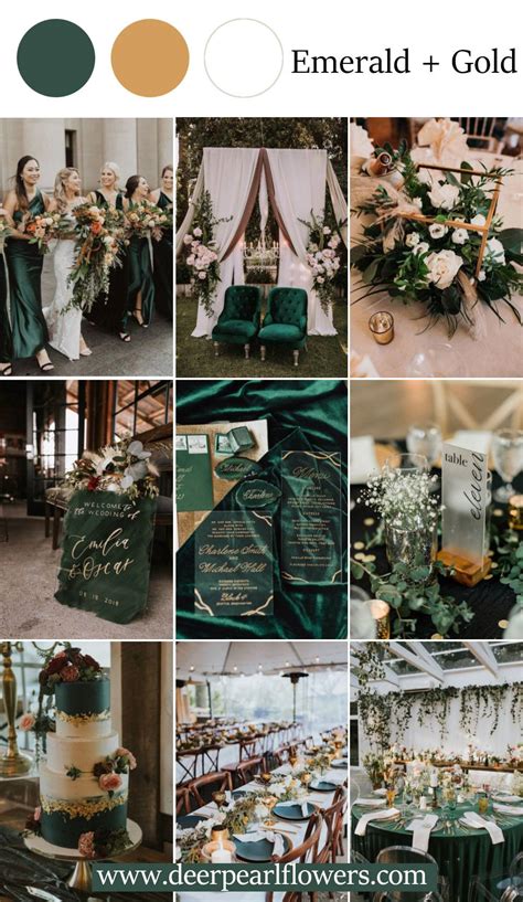 14+ Emerald Wedding Theme