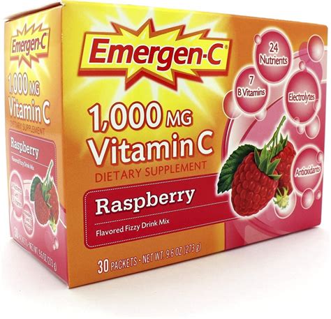 Emergen C Packets Raspberry