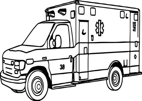 Emergency Vehicle Coloring Pages: A Fun And Educational Activity For Kids