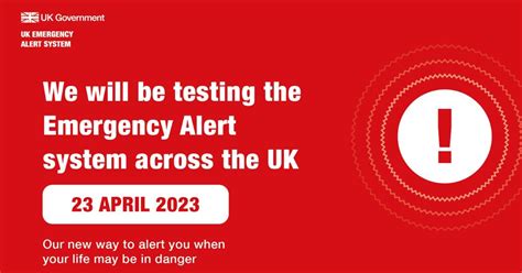 emergency alarm 23rd april