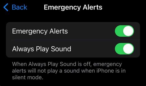Emergency Alert System Iphone