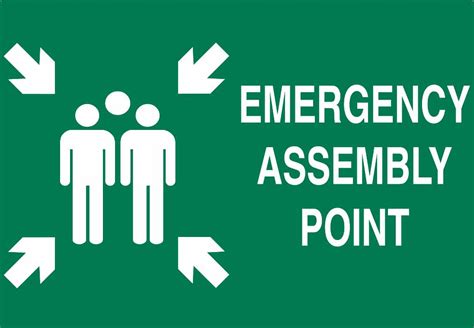 emergency assembly point sign pdf