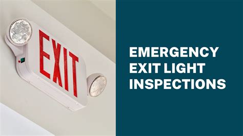 Emergency Exit Light Testing