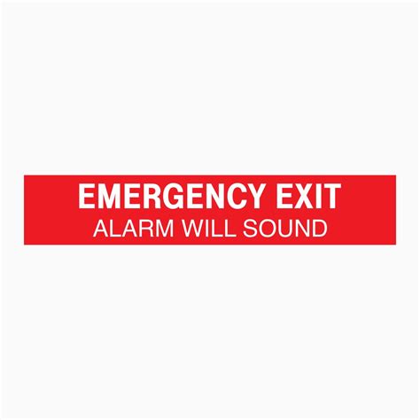 Emergency Exit Sound