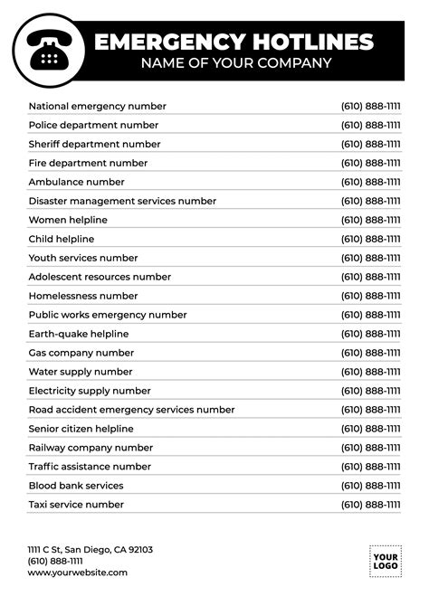 emergency heat service phone number