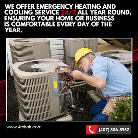 emergency heating and cooling service tips