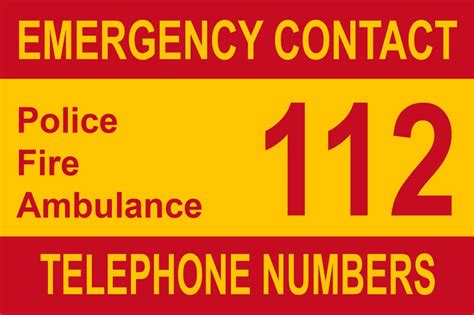 emergency number for water department