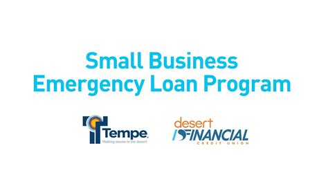 emergency small business loan program