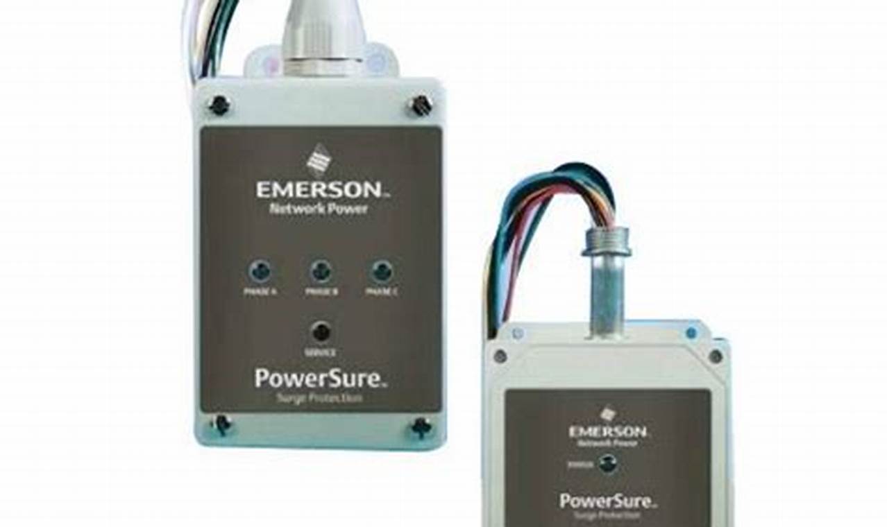emerson network power surge protection